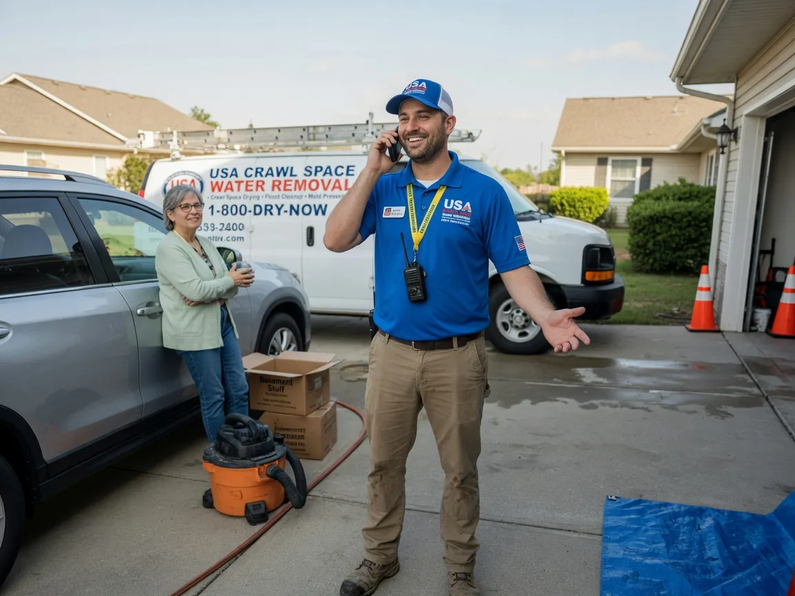 Crawl Space Water Removal Garciasville, TX FAQs